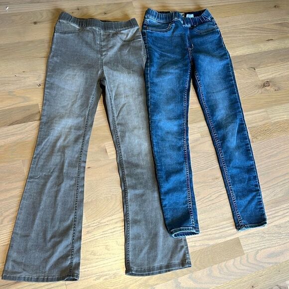 Two Pairs H&M Jeans Girls Size 10 - Picture 1 of 5